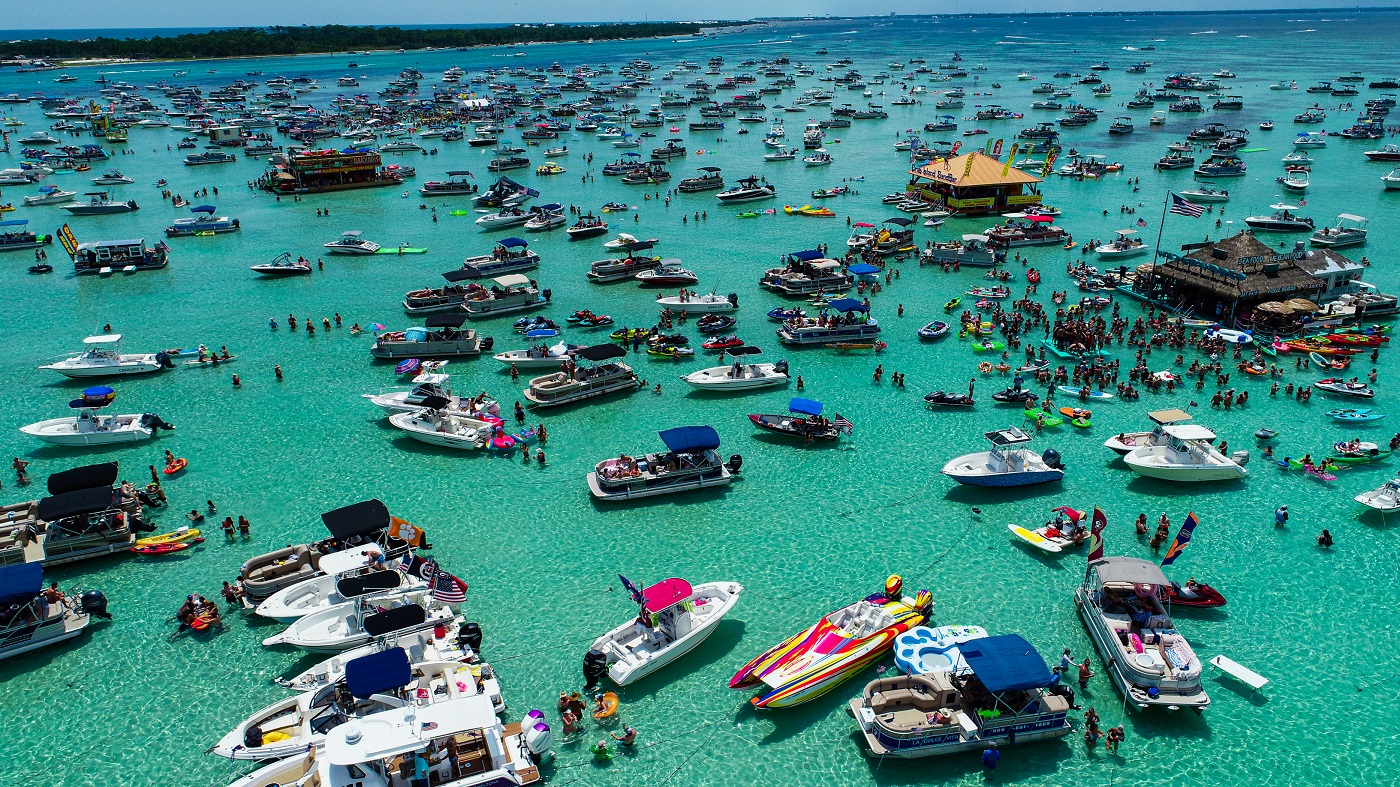 Crab Island - A Hidden Gem in Destin Florida for Beach and Water Sport Enth...